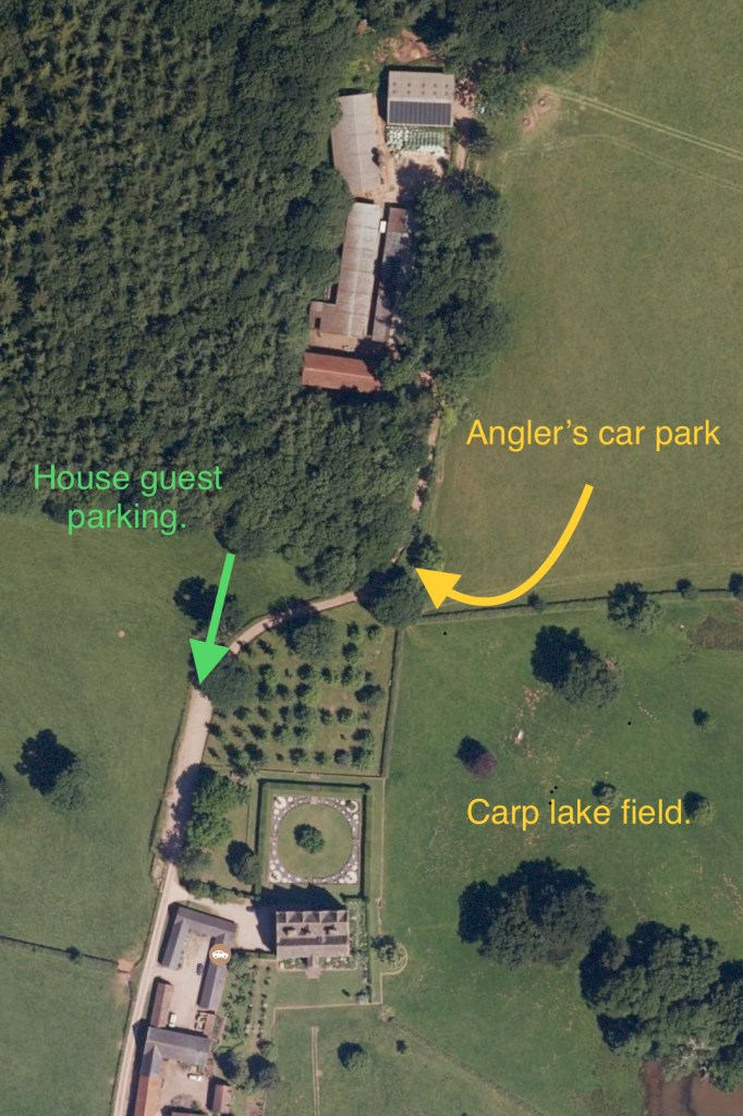 M & D A S parking for Treowen lakes.